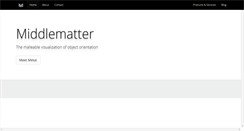 Desktop Screenshot of middlematter.com